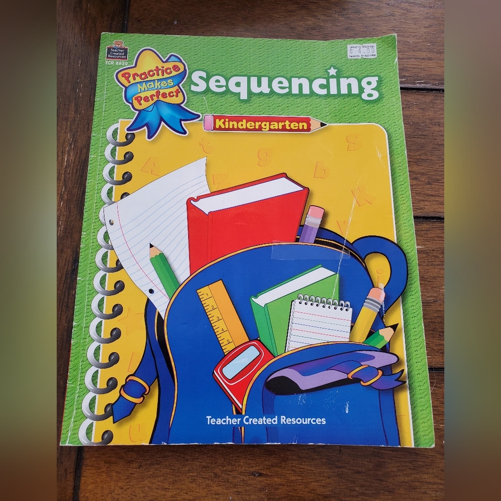 Practice Makes Perfect Sequencing Kindergarten Teacher Created Resources